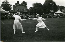 Photograph: Women fencing