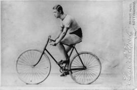 Photograph of Bert Harris, Polytechnic Cycling Club (Midland Section), National Amateur Champion ...