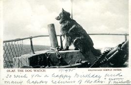 Postcard: 'Olaf. The Dog Watch', Norway