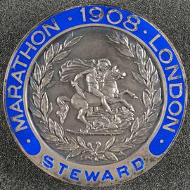 1908 Marathon Steward's Medal