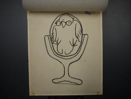 Sketch of a bird - side 2